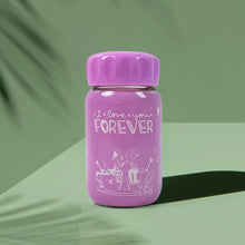 Outdoor Sport Glass Water Bottle (340 Ml  1 Pc  Mix Design)